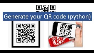 Generate QR code using python pyzbar (Step by Step)