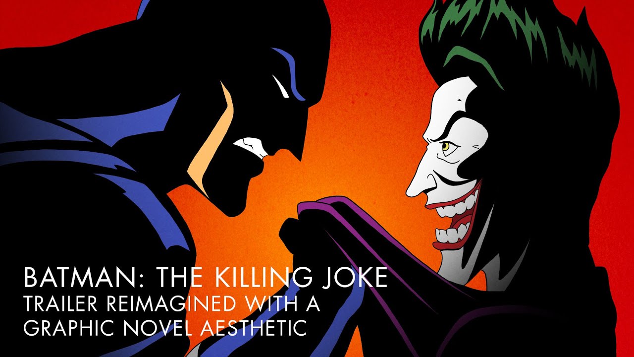 BATMAN: THE KILLING JOKE Trailer – Redrawn Graphic Novel Style - YouTube