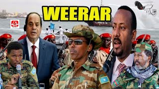 DEG DEG:Masar oo Go,aan lama filana ka qaadatay Somalia+Kulanki ugu xoogana oo ka socda Villa Somali