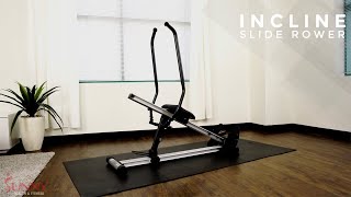 Sunny Health & Fitness SF-RW5720 Incline Slide Rower