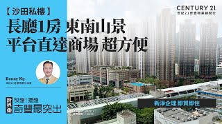 【沙田第一城🏠】新淨企理 即買即住| 平台直達商場 超方便| 長廳1房 東南山景| 沙田專家Benny Ng真心推薦！😍