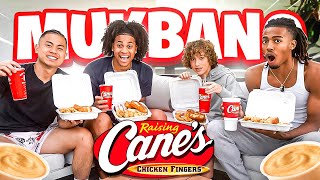 Raising Canes Mukbang With Cam Wilder, Nelson & Lavar From Rod Wave Elite!