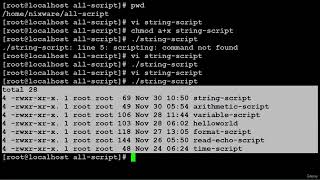 104 String Manipulation in Shell Scripting