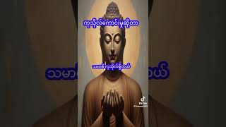 ကုသိုလ်ကောင်းမူဆိုတာ(သစ္စာရွေစည်ဆရာတော်)\