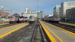 Caltrain Cab Ride from Palo Alto to San Francisco on January 8, 2024