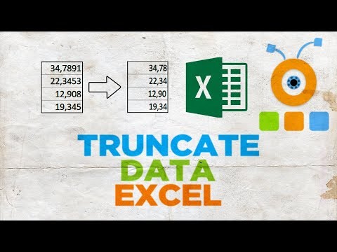 Truncating Data in Excel and Google Spreadsheets