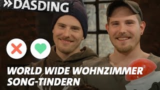 Song-Tindern: World Wide Wohnzimmer – Erkennst und Likest DU den Song? | DASDING Interview