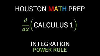 Power Rule for Integration (Introduction & Examples)