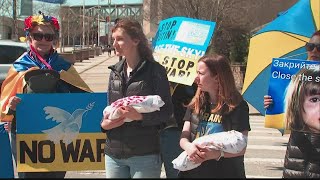 Mother's March for Ukraine | Event held in downtown Atlanta