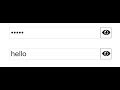 SHOW - HIDE Password with Javascript