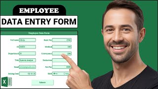 How to Create a Dynamic Excel Form: Auto Update With Submit Button
