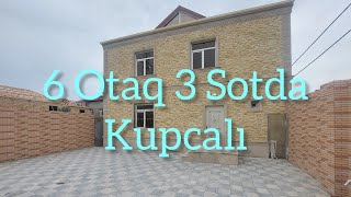 Masazırda 🏤Kupcalı👉 6 Otaq 💥3👈 Sotda ❗️2 Nömrəli 👍Məktəbə Yaxın