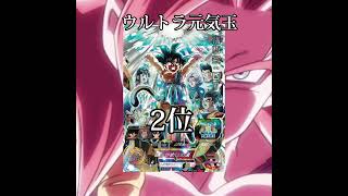 今弾SEC強さランキング#ドラゴンボールヒーローズ