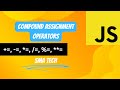 JavaScript Compound assignment operators #assignmentoperators