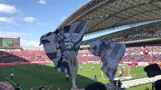 アビスパ福岡vs浦和レッズ 試合前アップ 『戦え福岡』