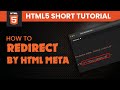 How to html redirect 2024 | Skill Wave