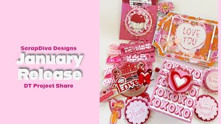 New January @ScrapDiva29 Release, DT Project Share