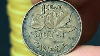 1943 Canada 1 Cent Coin • Values, Information, Mintage, History, and More