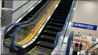 【三菱】1X新しい エスカレーター ケーズデンキ横浜師岡店　1X new escalator K's Denki Yokohama Morooka Japan 【2024年12月5日OPEN】