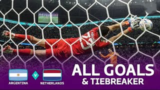 ARGENTINA VS NETHERLANDS 2-2 & TIE BREAKER. FULL HIGHLIGHTS.