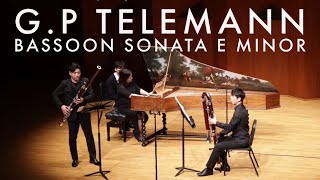 G.P Telemann | Bassoon Sonata e minor