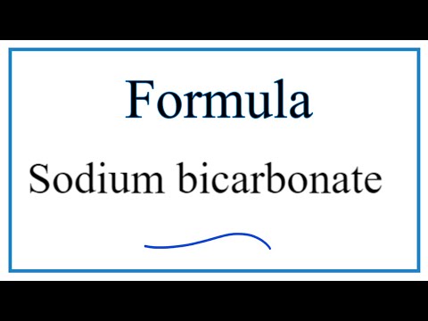 What is the formula for sodium?