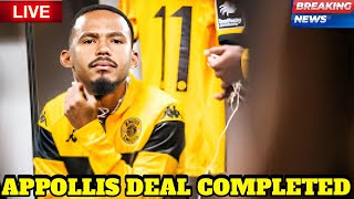 ⛔ TRANSFER NEWS; DEAL DONE✅ APPOLLIS FINALLY JOINS KAIZER CHIEFS WELCOME TO KHOSINATION.\