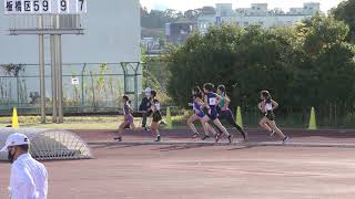 ゆいあかり56年女子800m 第25回板橋少年少女20211103