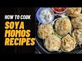 Soya Chunks Momos Recipe 🥗| सोया चंक्स के मोमोज |