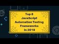 Top 8 JavaScript Automation Testing Frameworks 🥰| Test Automation | TestMu AI VLogs