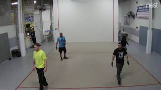 A-1 Sports - Retro Doubles Handball - Ron \u0026 Rolo vs Rick \u0026 Robby - Filmed By A-1 - 2.23.2019