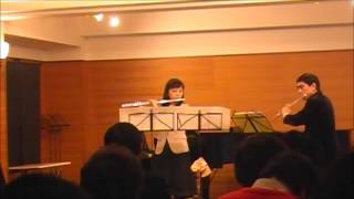 Ryuichi Ikeda : Trio for Two Flutes and Piano  ～ 3rd Mov.