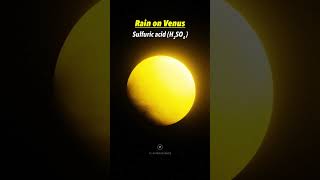 In venus it rains sulfuric acid #shorts