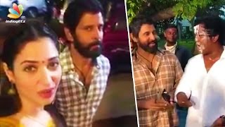 Tamanna asks Who is SKETCH ? | Vikram at Last Day Shooting Celebration | Hot Tamil News