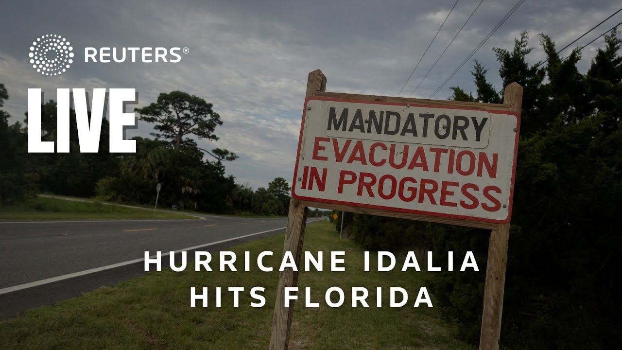 LIVE: Hurricane Idalia Hits Florida's Gulf Coast - YouTube