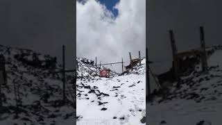 6月15日　今日の富士山　山頂にて　富士宮口