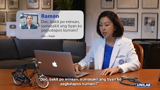 Bakit minsan sumasakit ang tiyan pagkatapos kumain? | UNILAB Ask Your Doctor