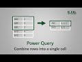 Power Query - Combine rows into a single cell | Change data to readable format | Excel Off The Grid