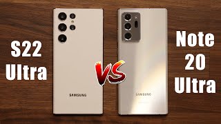 Galaxy S22 Ultra vs Galaxy Note 20 Ultra - Should You Upgrade?