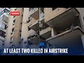 Hezbollah shows Sky News the site of an airstrike in Beirut suburb | Israel-Hezbollah conflict