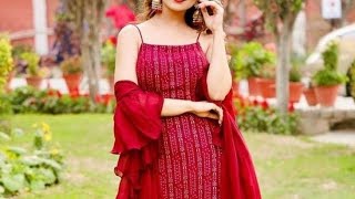 Fancy Red Kurti Design's||18th Red Suits And Kurti Designs||Most Beautiful Suit's Collection