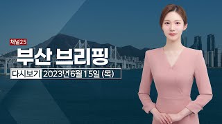 부산브리핑 6월 15일(목) 23년