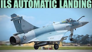 Mirage 2000C: ILS Approach & Automatic Landing Tutorial | DCS WORLD