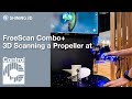 FreeScan Combo+ 3D Scanning Action at Control 2024