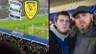 Brewers lose on Boxing Day | Birmingham City v Burton Albion Matchday Vlog