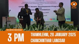 DD News Mizoram  Chanchinthar Langsar | 28 January 2025 | 3:00 PM