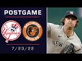 Yankees vs Orioles | Postgame Recap & Fan Reactions | 7/23/22