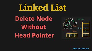Delete a node in linked list without head pointer | Data Structure & Algorithms