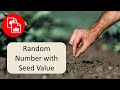 Create a List of Random Numbers with a Seed Value