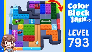 Color Block Jam Level 793 Solution Walkthrough